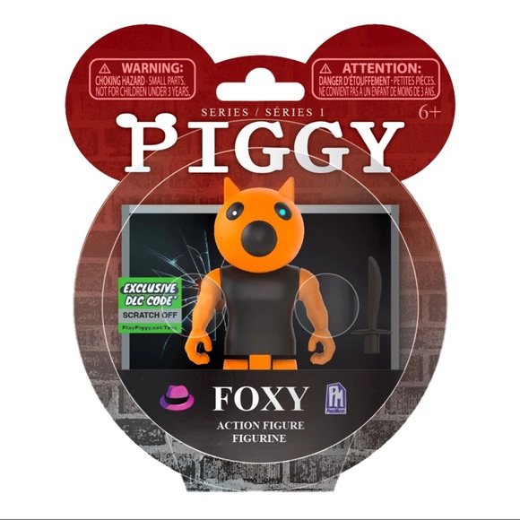 NIB Roblox PIGGY Series 1 Foxy 3.5" Action Figure - Picture 1 of 8